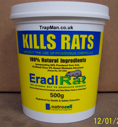 eradirat 500g tub